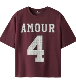 Børn Name It T-shirt - NkfSangy - Burgundy