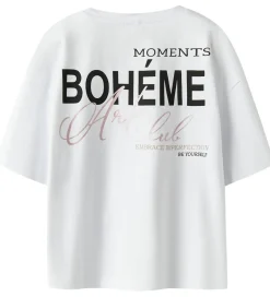 Børn Name It T-shirt - NkfSvea - Bright White