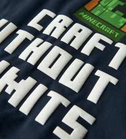 Børn Name It T-shirt - NkmNels - Minecraft - Navy Blazer