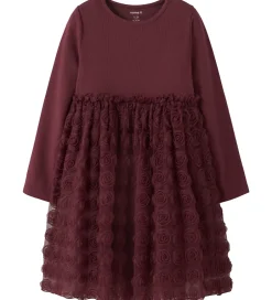 Børn Name It Tylkjole - NmfSykia - Burgundy
