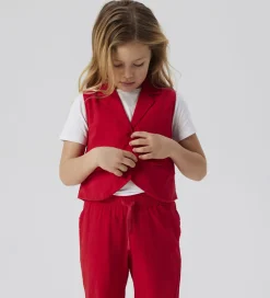 Veste*Name It Vest - NkfFalinnen - Kort - Chinese Red