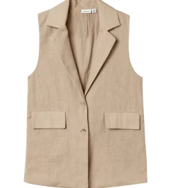 Børn Name It Vest - NkfFalinnen - Humus