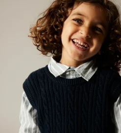 Børn Name It Vest - Strik - NmmRoman - Navy Blazer