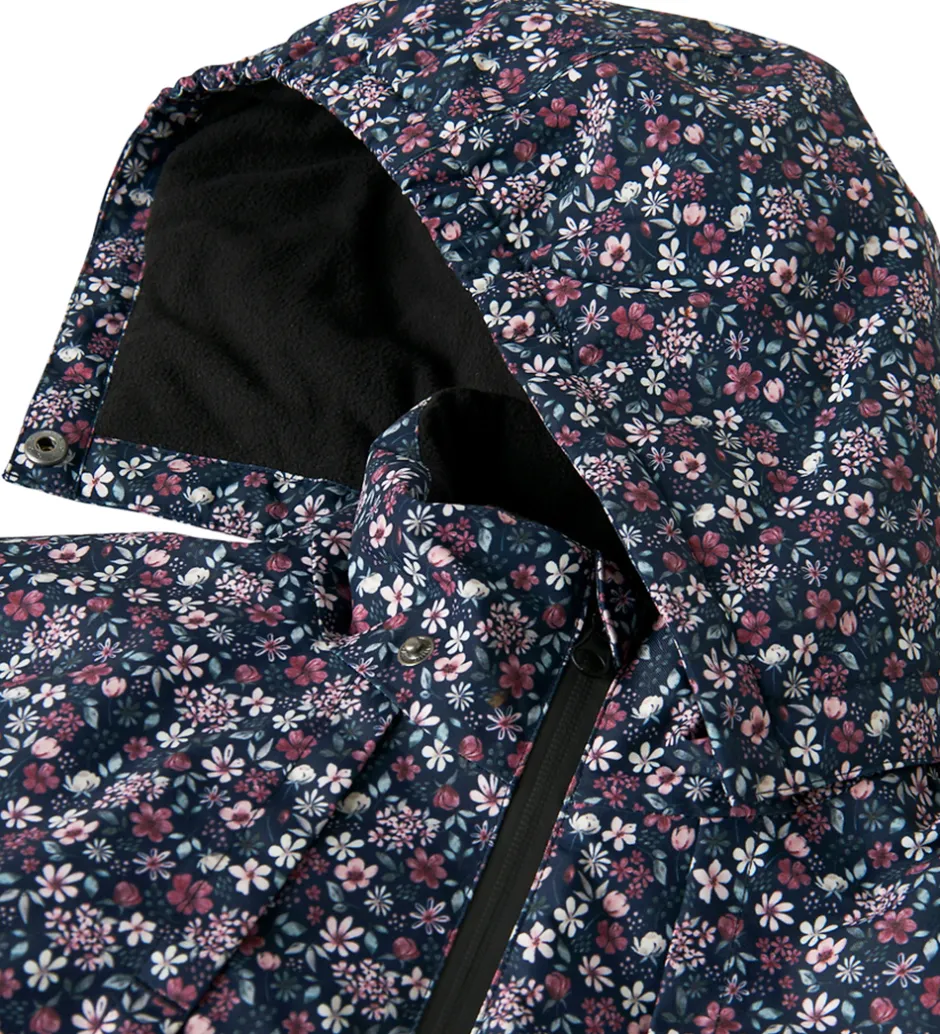 Børn Name It Vinterjakke - NkfSnow10 - Dark Sapphire/Blossom