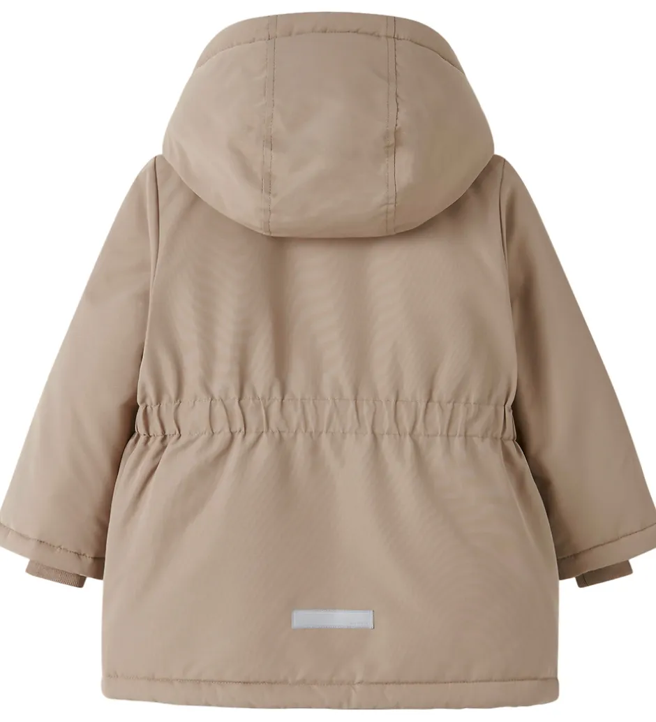 Vinterjakker*Name It Vinterjakke - Parka - NmfMarlow - Silver Mink