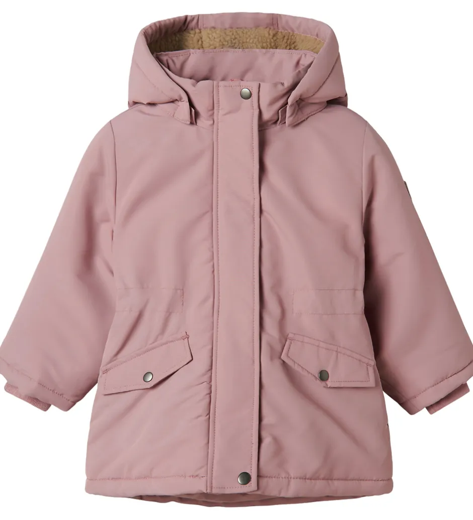 Børn Name It Vinterjakke - Parka - NmfMarlow - Woodrose
