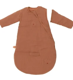 Soveposer*Nattou Sovepose m. Ærmer - 70 cm - Rust
