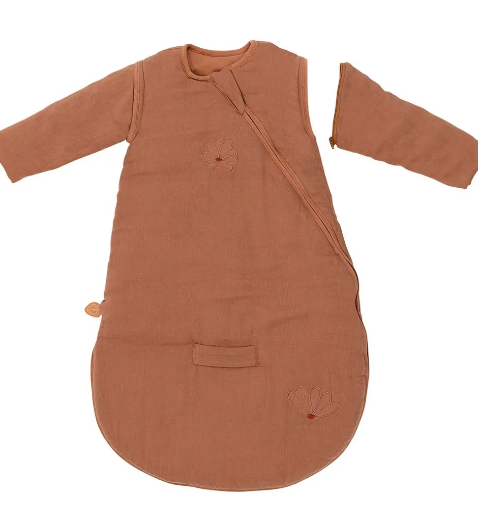 Soveposer*Nattou Sovepose m. Ærmer - 70 cm - Rust