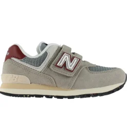 Børn New Balance Sko - 574 - Arid Stone/Monarch Burgundy