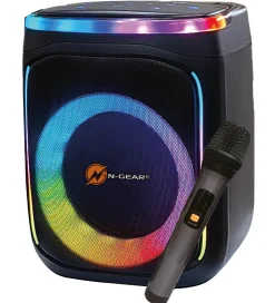 Højtalere*N-Gear Karaoke Højtalere - Wireless - The Flash Banger 606 - Sor