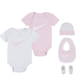 Savlesmække*Nike Gaveæske - Body k/æ/Futter/Hue/Savlesmæk - Rosa