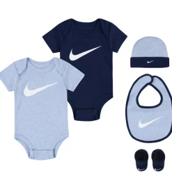 Savlesmække*Nike Gaveæske - Body k/æ/Futter/Hue/Savlesmæk - Blå