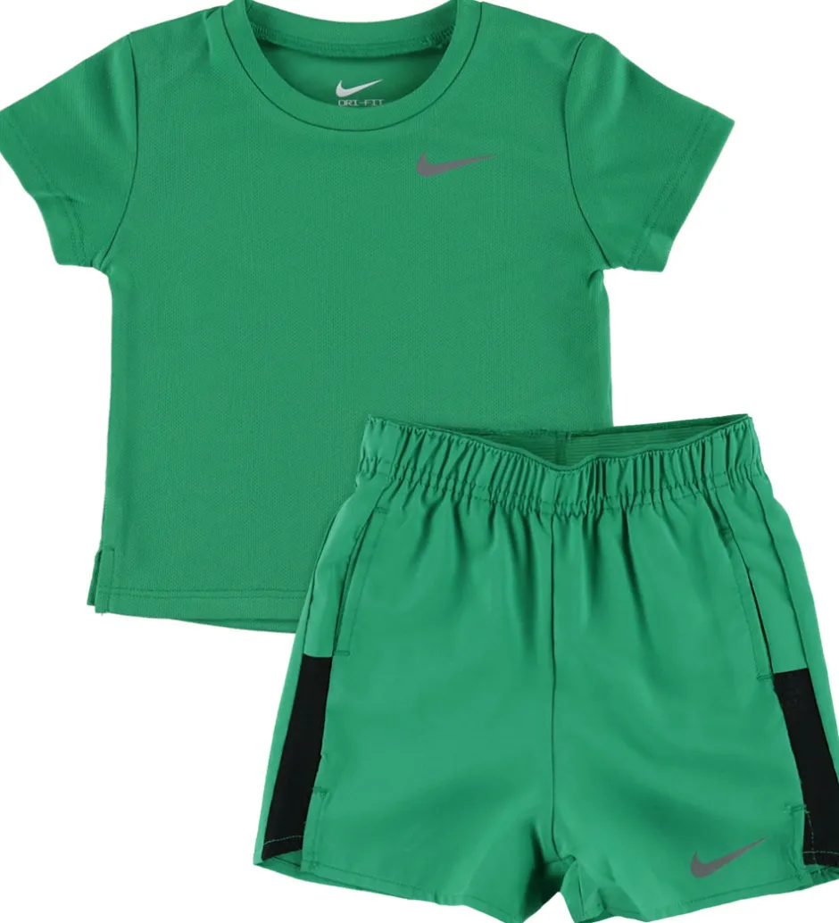 Børn Nike Shortssæt - Stadium Green