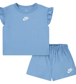 Børn Nike Shortssæt - Top/Shorts - Blue Beyond