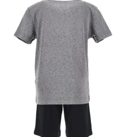 Gymnastiktøj|Fodboldtrøjer*Nike Shortssæt - T-shirt/Shorts - Sort/Grå