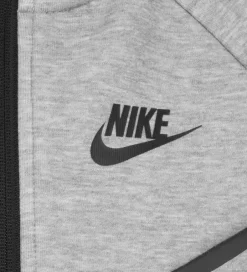 Træning Og Gymnastik|Træningssæt*Nike Sæt - Cardigan/Bukser - Gråmeleret m. Sort