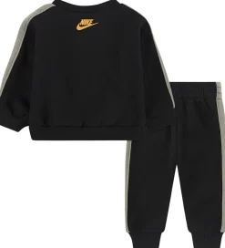 Sweatshirts*Nike Sweatsæt - Fleece - Sort