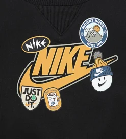 Sweatshirts*Nike Sweatsæt - Fleece - Sort