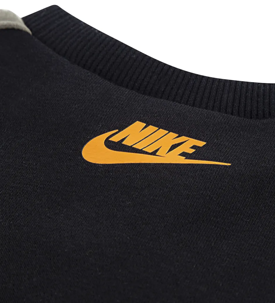 Sweatshirts*Nike Sweatsæt - Fleece - Sort