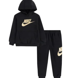 Sweatshirts*Nike Sweatsæt - Sort/Guld