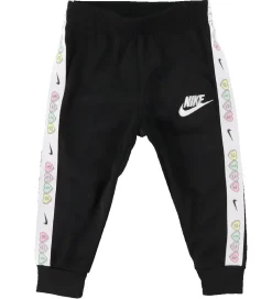 Nike Træningssæt - Cardigan/Bukser - Taping - Sort