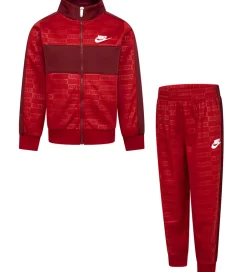 Træningssæt*Nike Træningssæt - Cardigan/Bukser - Gym Red