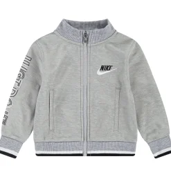 Nike Træningssæt - Cardigan/Bukser - Light Smoke Grey Heather