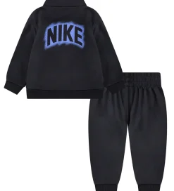 Træningssæt*Nike Træningssæt - Cardigan/Bukser - Sort/Lilla