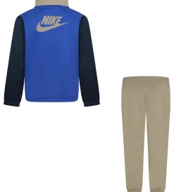 Træningssæt*Nike Træningssæt - Khaki m. Blå/Navy