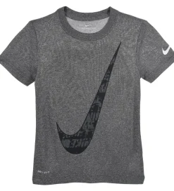 Gymnastiktøj*Nike T-shirt - Dri-Fit - Carbon Heather