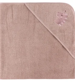 Babyhåndklæde- Og Poncho|Håndklæder*Nørgaard Madsens Babyhåndklæde - 100x100 cm - Rosa m. Enhjørning