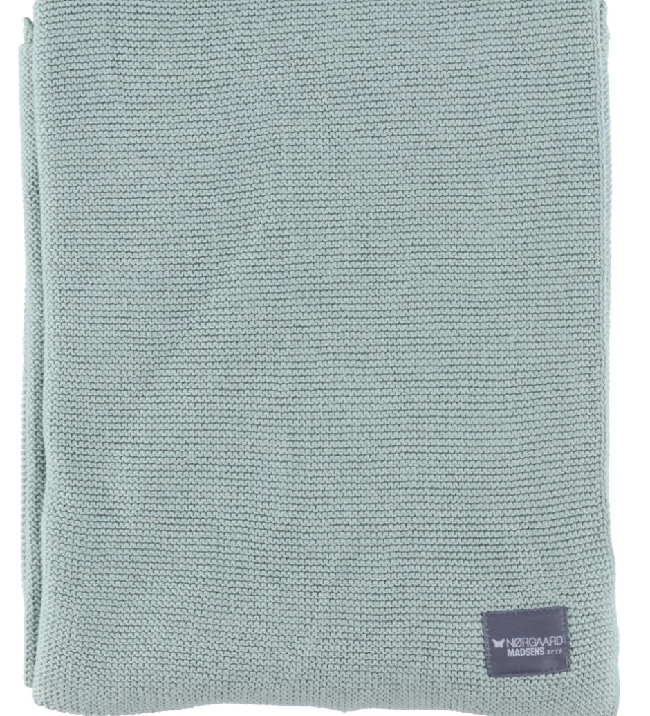 Tæpper|Børneværelset*Nørgaard Madsens Plaid - 95x75 - Dusty Green