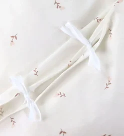 Sengetøj*Nørgaard Madsens Sengetøj - Voksen - Off White m. Mauve Blomster
