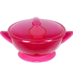 Nuby Skål m. Ske - Pink