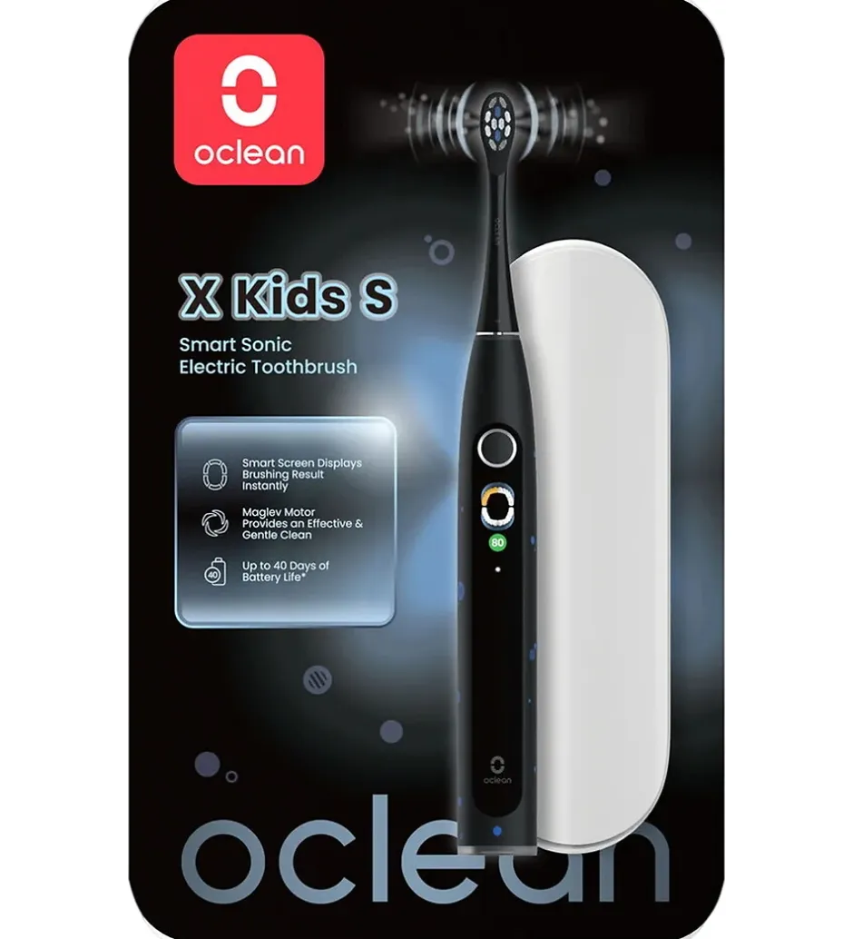 Tandbørster|Pleje- Og Toiletartikler*OCLEAN Elektrisk Tandbørste - X Kids S - Sort
