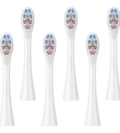 OCLEAN Tandbørste-hoveder - Delicate Care - 6-pak - Hvid