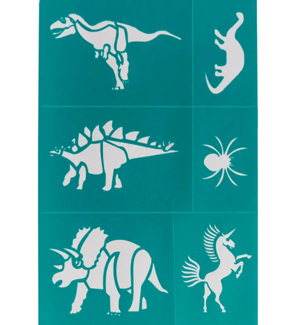 Sminke*Oh Flossy Ansigtsmaling - Makeup Stencils