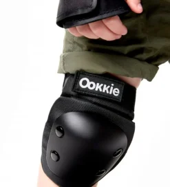 Rulleskøjter|Rulleskøjter*Ookkie Beskyttelsessæt - Safety Pads x-small - Sort