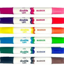 Skriveredskaber*Ooly Dobbeltsidede Tuscher - Double Up! - 6 stk