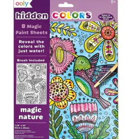 Ooly Magiske Maleark - Hidden Colors - 8 Stk. - Magic Nature