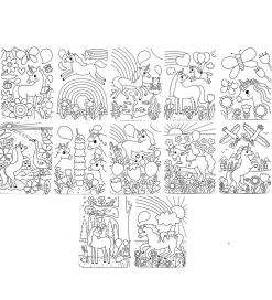 Malebog*Ooly Maleark - Undercover Art - 12 Stk. - Unicorn Friend