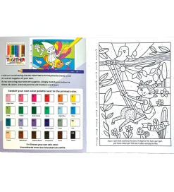 Malebog*Ooly Malebog - Color By Numbers - Mythical Friends