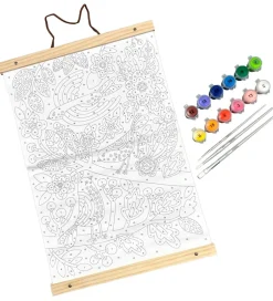 Maling*Ooly Malesæt - Paint By Number Canvas Kit - Blue Birds