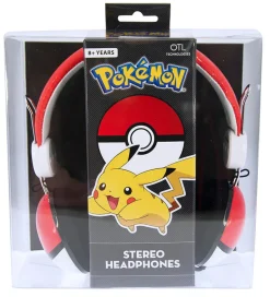 Høretelefoner*OTL Høretelefoner - 90db - Pokemon - On-Ear Dome Tween - Pokebal