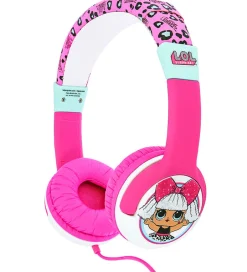 Høretelefoner*OTL Høretelefoner - LOL - On-Ear Junior - Pink/Turkis