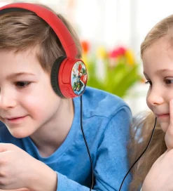 Høretelefoner*OTL Høretelefoner - Mario Kart - On-Ear Junior - Wireless - Rød