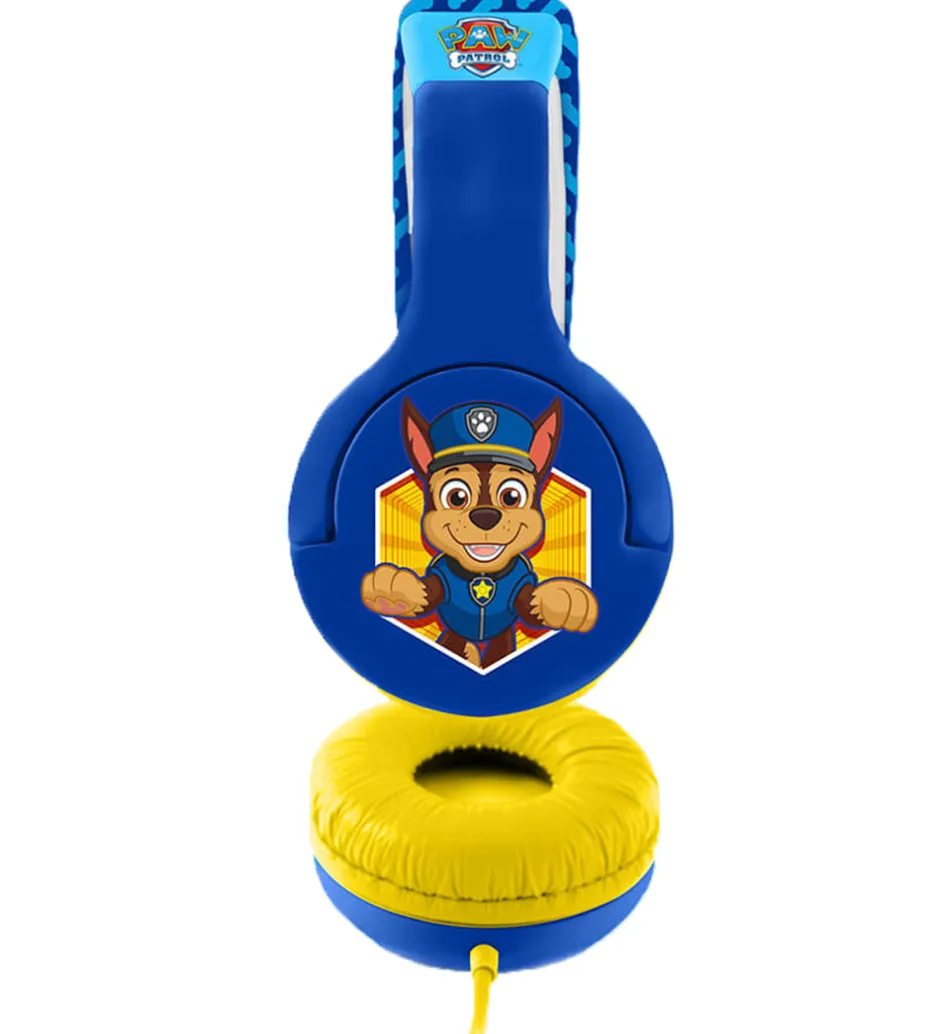 Høretelefoner*OTL Høretelefoner - Paw Patrol - Junior On-Ear - Chase - Blå/Gul