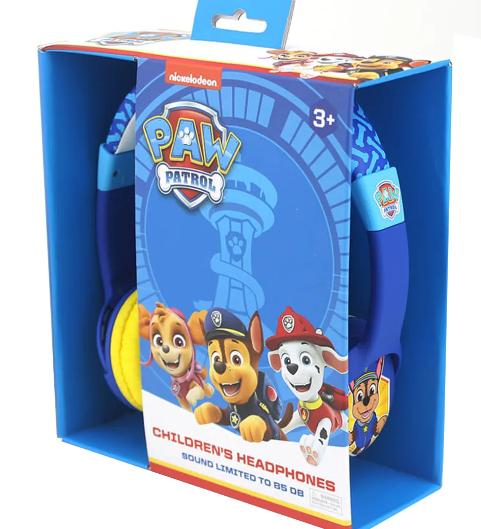 Høretelefoner*OTL Høretelefoner - Paw Patrol - Junior On-Ear - Chase - Blå/Gul