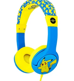 Høretelefoner*OTL Høretelefoner - Pokemon - On-Ear Junior - Pikachu - Blå/Gul