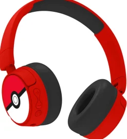Høretelefoner*OTL Høretelefoner - Pokemon - On-Ear Junior - Wireless - Rød